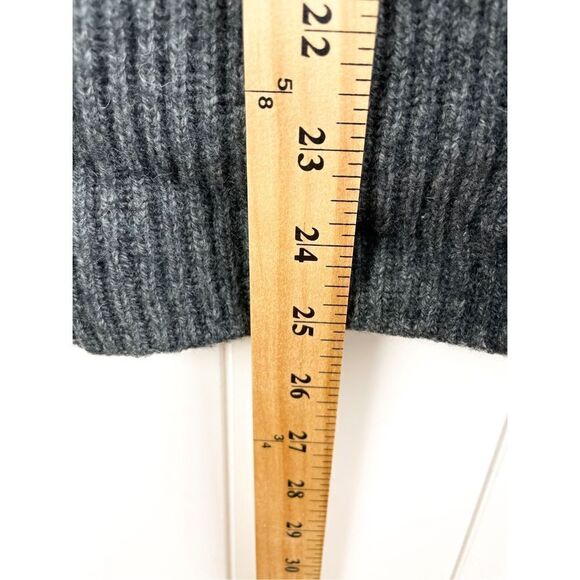 French Connection Wool Blend Modern Color Block Funnel Neck Sweater Size S - Picture 4 of 7